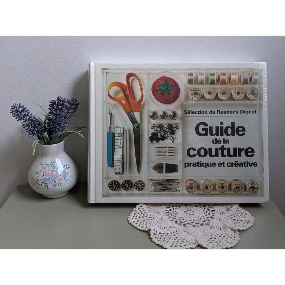 Vintage 1976 French Sewing Guide Reader's Digest New Sealed Hardcover